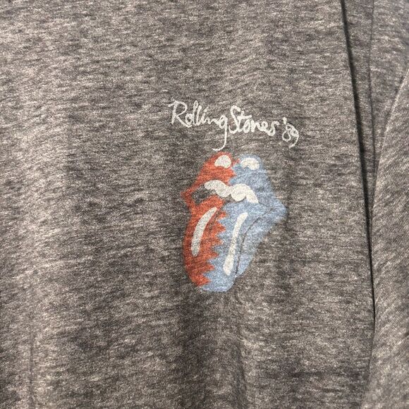 Gray the Rolling Stones Men's T-Shirt - Picture 3 of 5